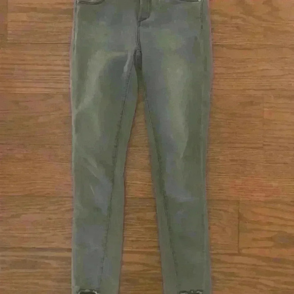 ARTICLES OF SOCIETY gray skinny jeans distressed sz 24 (00) Exc Con - Picture 7 of 7